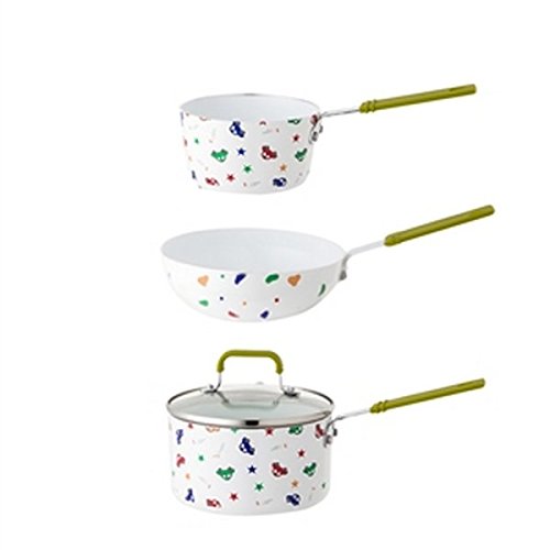 BergHOFF 2211438 Children's Line Cookware Set-Boys, Multicolored
