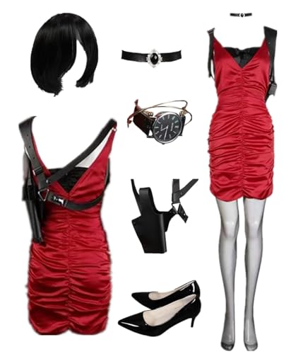 Photo de MANMICOS Costume de cosplay Ada du film animé Remake taille américaine (taille XXL)