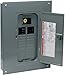 Square D - QO124M100PC QO Load Center with Cover, 100-Amp Convertible Main Breaker, 1-Phase, 24-Space, 24-Circuit, Indoor, Plug-On Neutral Ready