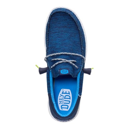 Image of HEYDUDE Men's Wally Funk Open Mesh | Men's Shoes | Men Slip-on Loafers | Comfortable & Light-Weight