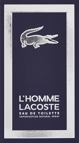 Lacoste Lacoste l`homme eau de toilette holzig-würziger herren-duft mit vetiver amber und moschus-noten für den modernen mann 50ml