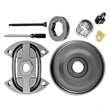 Kupplungstrommel Ritzel Montagesatz 3/8 Teilung 7 Zähne für Motorsäge 50 51 55 154 254 ersetzen OEM 501455403 503088702