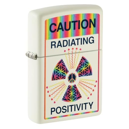 Zippo Glowing Positivity Design Glow in The Dark