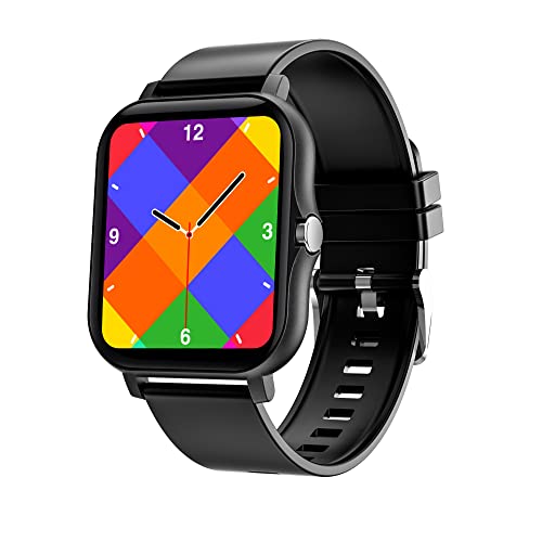 MASKJET Reloj Inteligente Hombre Mujer con Llamadas SmartWatch Deportivo Podometro Pulsometro Presion Arterial Pulsera Actividad 1.69 Pulgada Reloj Digital Mujeres Hombre para iPhone Android