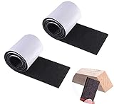 【Firme y no es fácil caerse】 Las almohadillas de los muebles tienen un adhesivo fuerte, fácil de pegar y no se preocupe de que la almohadilla de fieltro se rompa.