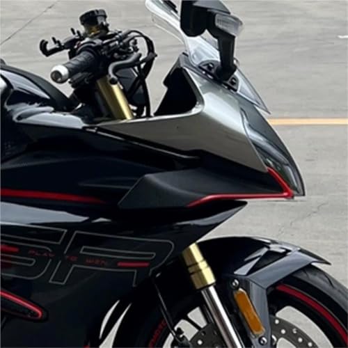 Becquet nu CF 450SR 450SRS avec ailes de carénage fixes bleu L - 3