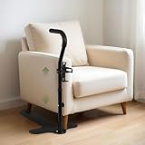 GCCSJ Couch Stand Assist Aid for Elderly: Chair Sofa Lift Assis Devices for Seniors Sit to Stand - 6 Height Adjustable Mobility Daily Living Aid Rail Assistance Handle, Black