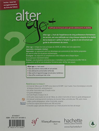 Alter Ego + 2 Bresil - Livre de l´eleve