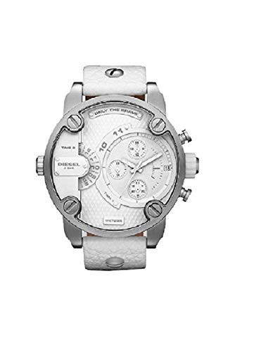 Diesel White Leather Analog Watch - DZ7265