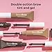 MCoBeauty - Brow Boss Glue & Set - Light Medium Semi-Tinted Brow Gel for Natural Tint, Long-Lasting Hold and Effortless Brow Styling - Vegan, Cruelty Free Cosmetics - Eyebrow Makeup, Stocking Stuffers