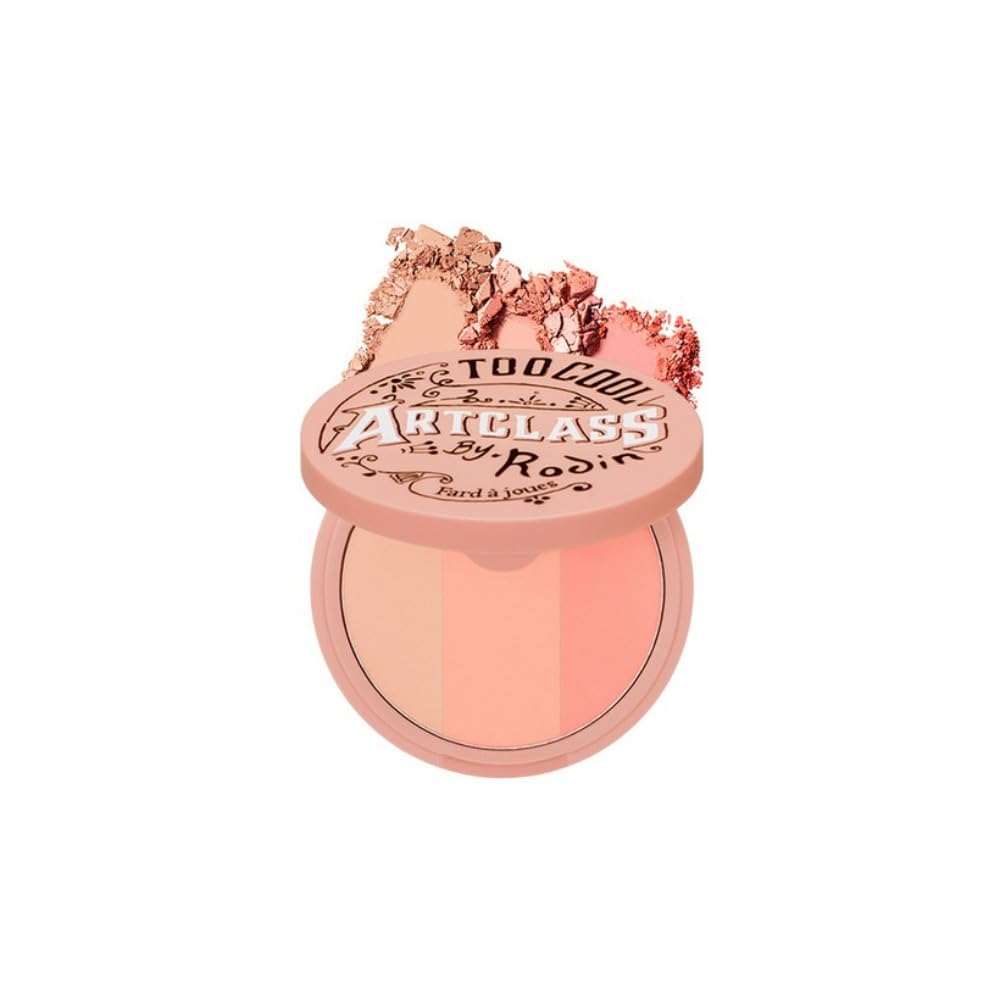 【too cool for school/トゥークールフォースクール】アートクラスバイロダンブラッシャー 8.7g Artclass By Rodin Blusher (#De Peche)
