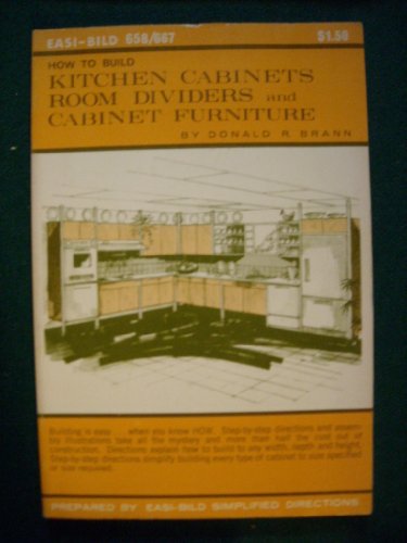 How to Build Kitchen Cabinets Room Dividers and... B008N56BX4 Book Cover