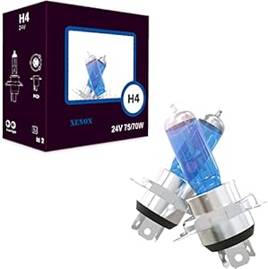 LIGHTWORLD24 2 x H4 Xenon 24V