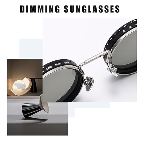 Adjustable Chroma Sunglasses - 9 Gear Adjustment, Ultra Lightweight Aluminum, UV Protective Eyewear, for Men, Women, Outdoor3