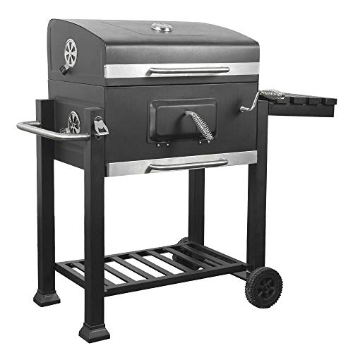 Przenośny grill Chal – wielofunkcyjny grill na świeżym powietrzu na letnie imprezy i gotowanie w ogrodzie – idealny na kemping i spotkania na podwórku