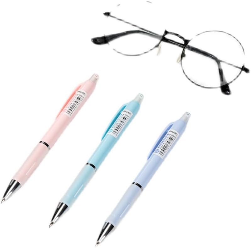 ニックプロ パステルシャープペンシル 3本セット 0.5mm 替芯 消しゴム付