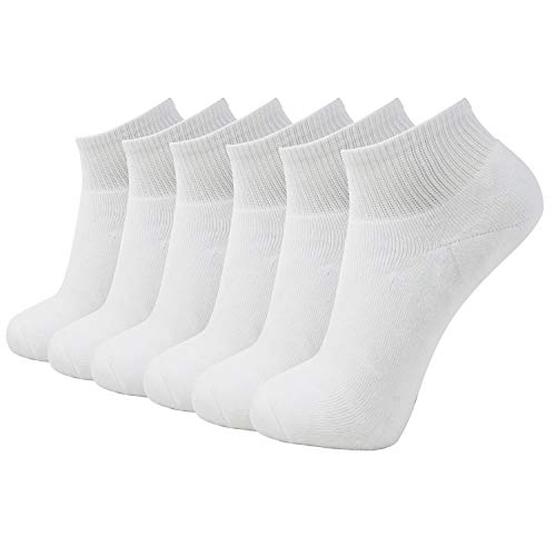 +MD 6 paar ultracomfortabele, vochtafvoerende bamboekwartsokken voor heren