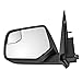 Drivers Power Side View Mirror with Blind Spot Glass Textured Replacement for Ford Mercury SUV AL8Z17683AA