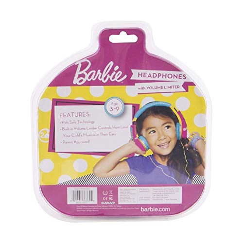 Sakar 30359-Tru Batman Kid Safe Over The Ear Headphone W/ Volume Limiter, Barbie Pink #TOP7