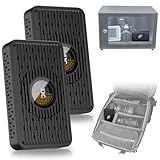 2 Pack Rechargeable Desiccant Dehumidifier for Storage with USB-C Cable,Reusable Portable Moisture Humidity Absorber Dryer Color Indicating Silica Gel for Gun Safe Camera Lens Electronics 3d Filaments