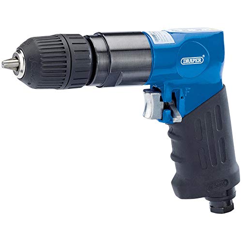 Preisvergleich Produktbild DRAPER 4273 KA wendbar Air mit 10 mm Schnellspannbohrfutter, blau