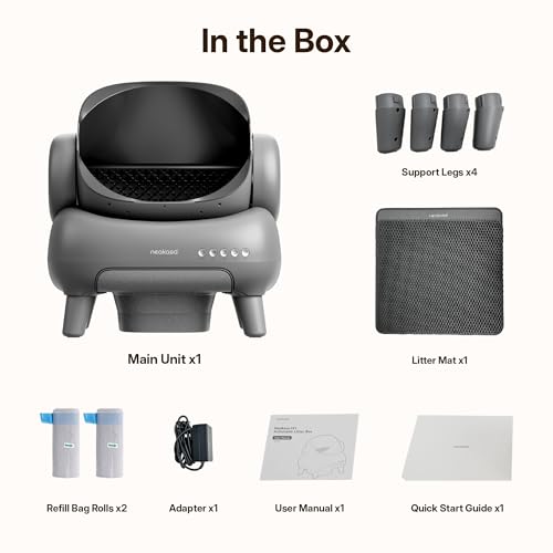 Image of Neakasa M1 Model Open-Top Self Cleaning Cat Litter Box (Renewed - Excellent)