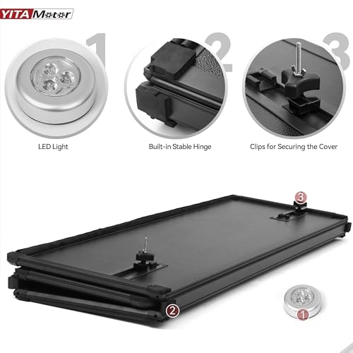YITAMOTOR FRP Hard Tri-Fold Cover