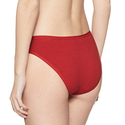 Image of Amante Solid Low Rise Cotton Bikini Panty Pack(Pack of 3)