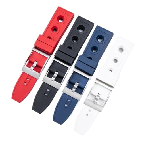 Bracelet 22mm en caoutchouc fluoré pour remplacer le bracelet de votre Seiko