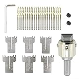 Set di 30 punte per trapano ad anello per la creazione di perline e gioielli, lavorazione del legno fai da te e progetti artigianali, punte da trapano in metallo per anelli e perline