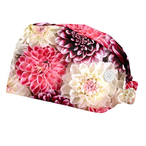 Chapeaux bouffants 2PCS ajustables contre la sueur et les cheveux lâches