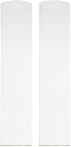 Miniatura 7 de Efavormart Paquete de 2  Portavelas Candelabro Transparente de 18", Pantalla de Vidrio para Vela, Pantalla de Vela Huracán de Extremo Abierto,