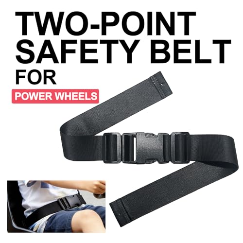 ZChiMiao Portable Adjustable Seat Belt for Kids Ride on Power Wheels Toy Car,Baby Stroller Straps Harness Compatible with Wooden High Chair& Toddler Golf Cart (2P)