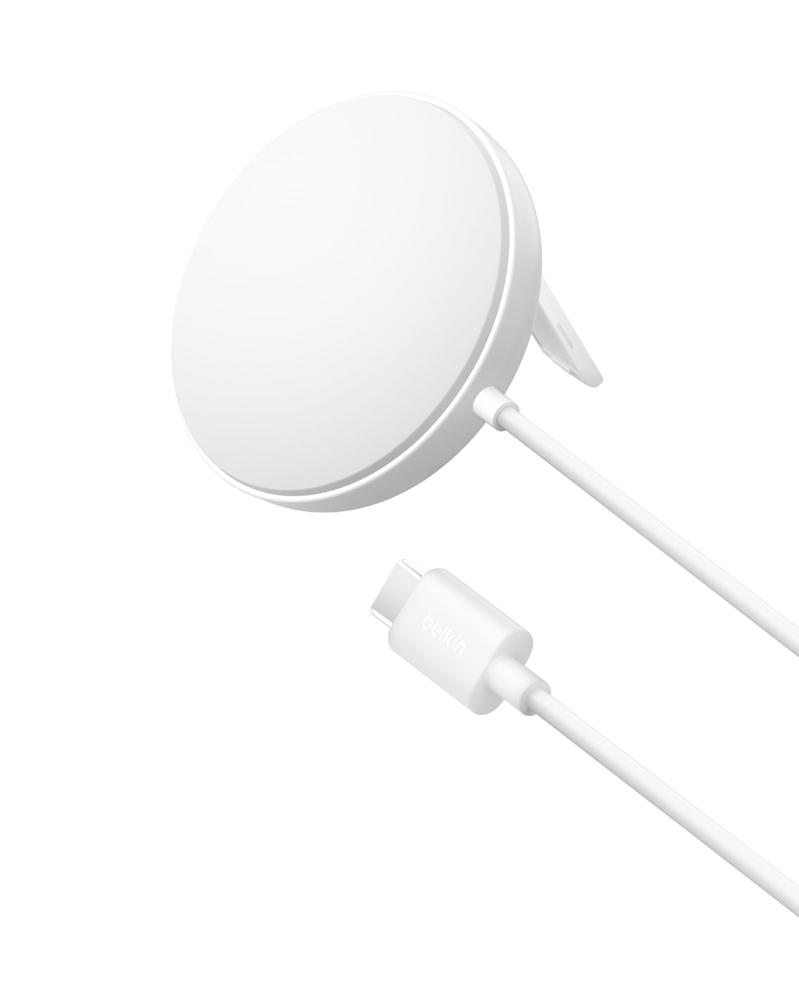 Belkin Qi2 Magnetic Wireless Charging Pad 15W with Pop-Up Stand | MagSafe-Compatible Qi2 Certified Wireless Charger for iPhone 16, 15, 14, 13, Samsung Galaxy S25, S24, AirPods | White-image-34