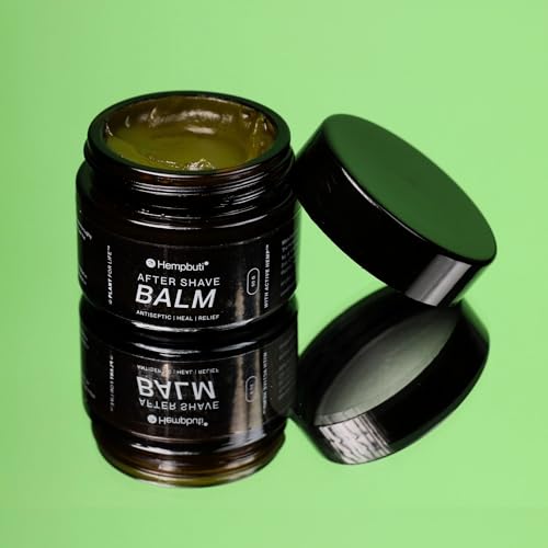 Image of After Shave Balm For Men, Post waxing cream for Women | Free Sulfates, Parabens, Silicones, Alcohol, PEG's or Artificial Fragrance Free | Refreshing, Moisturizing & Soothes Skin | Natural Antiseptic | 50g