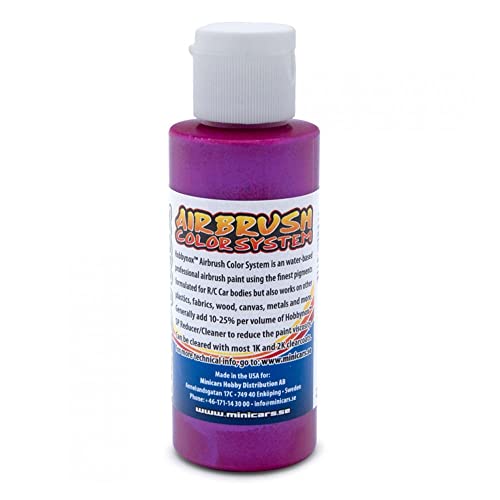 Hobbynox Airbrush Lexan Color Iridescent Candy Red 60ml Lexan Farbe