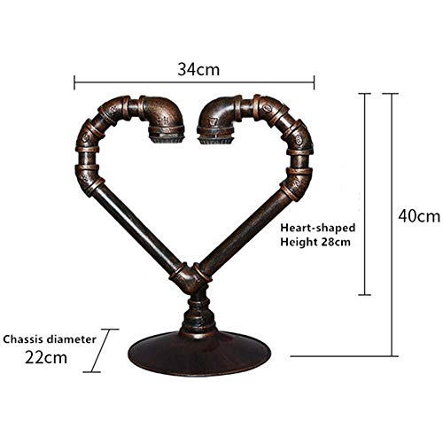 Lampada da tavolo Steampunk soggiorno camera da