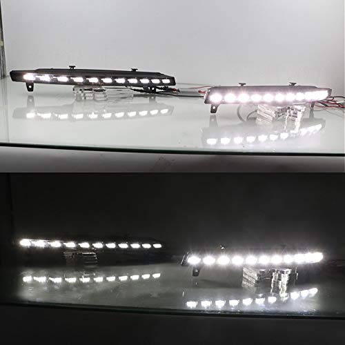 DRL LED para Q7 2005-2007 con luces de parachoques delantero 6000K 5