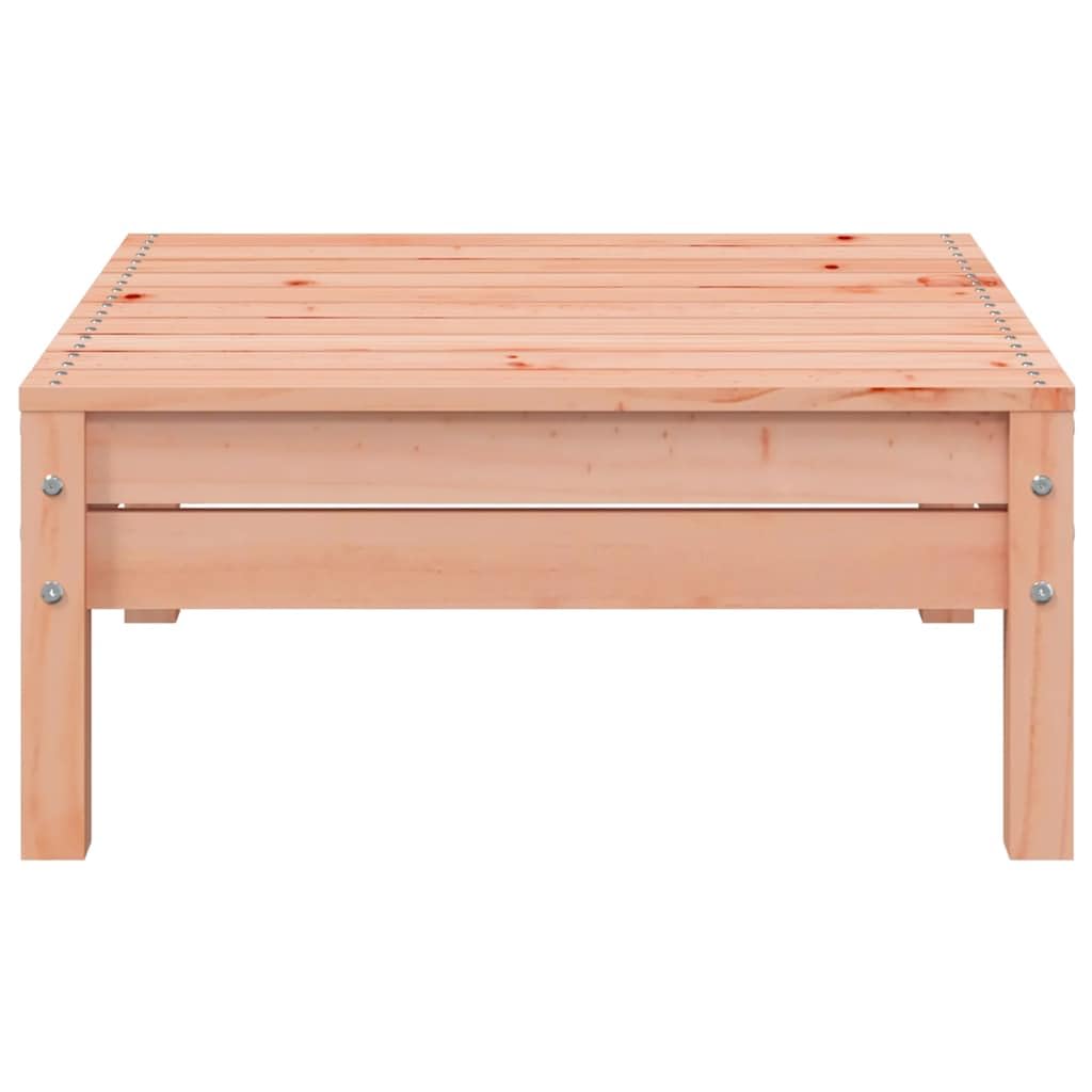 vidaXL Taburete de Jardín, Otomana Reposapiés Exterior, Mesa de Centro, Asiento Modular para Patio Terraza Balcón, Madera Maciza Douglas