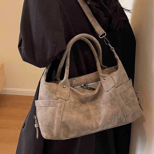 Women Shoulder Bag - Casual Sling Workout Bags Vintage Large Capacity Chest Pack Tote For Golf Workplace Airport Shopping2