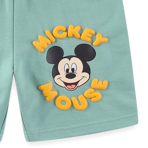 Image of Disney Mickey Mouse Boys Short Sleeve T-Shirt and Shorts Set for Toddler and Big Kids