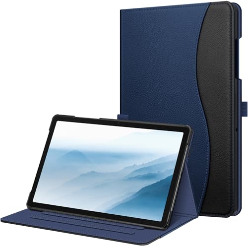 Fintie Case for Samsung Galaxy Tab A9 Plus/A9+ 5G 11 Inch 2023 Model (SM-X210/X216/X218), Multi-Angle Viewing Smart Stand Back Cover with Pocket Auto Wake/Sleep, Blue