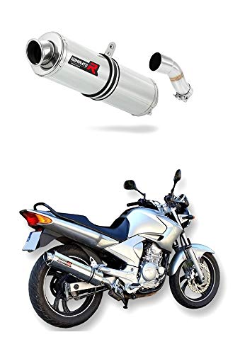 YBR 250 Pot d'échappement ROND Silencieux Dominator Exhaust Racing Slip-on