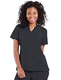 healing hands Purple Label Women's Jaclyn 2211 Mock Wrap Scrub Top Scrubs