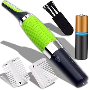 Retoo Nasenhaartrimmer 2in1 Nasenhaarschneider Präzisionstrimmer zur Korrektur und zum Trimmen Augenbrauen Nasen und Ohrhaaren Nasentrimmer für Männer und Frauen Ohrhaarschneider Nasenhaarentferner