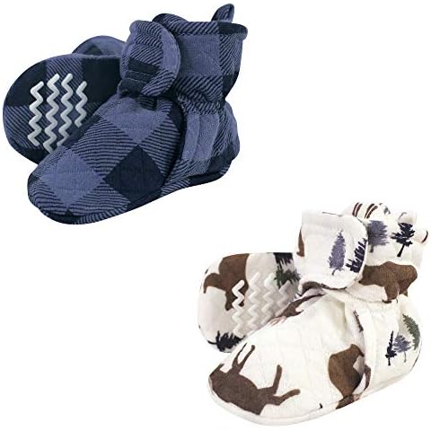 Hudson Baby Quilted Booties Set for Toddlers Cover