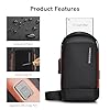 Kingsons Sling Bag Chest Bag Cross Body Sling Backpack with USB Charging Port Lightweight Water Proof for Men Women #3