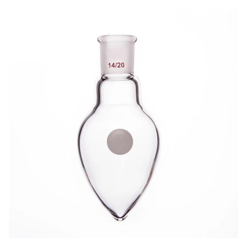 Equipos y suministros de laboratorio Matraz de pared gruesa en forma corazón Capacidad 5 ml 10 15 25 50 Vidrio borosilicato F32