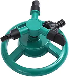 Aspersor Irrigador para Grama, Jardim 360 Graus, Automático