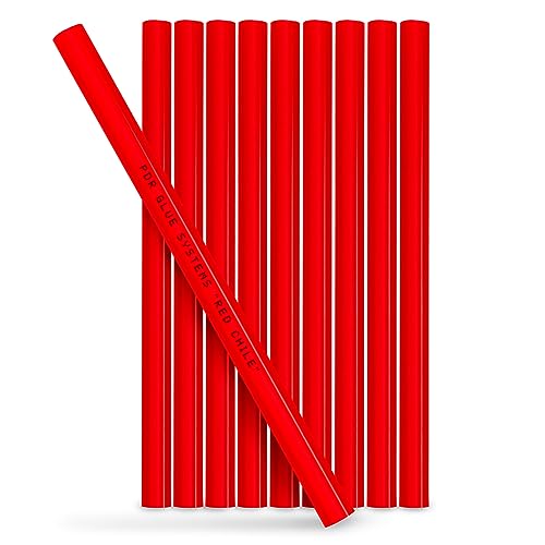 Image of Tabweld Black Plague Red Chili PDR Glue Stick Pack - Paintless Dent Repair Glue Pack (Red)